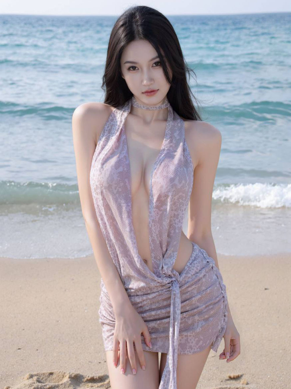 欧阳语嫣 素颜 Polas 模卡 1